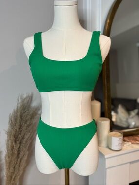 Women’s Green Bikini Set